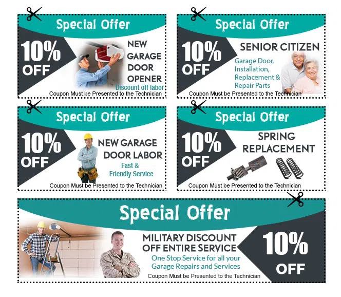 Garage Door Mobile Service Repair Palos Park, IL 708-300-9237 - Coupon-set-9